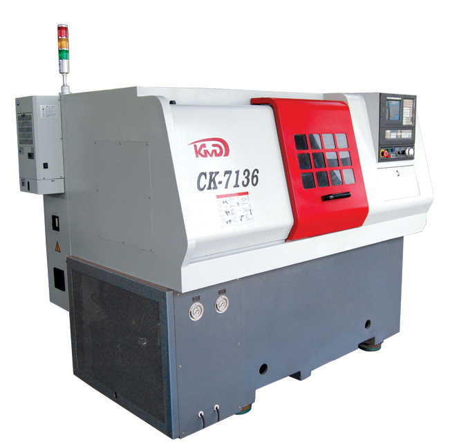 斜導軌高精密(mì)數控車床